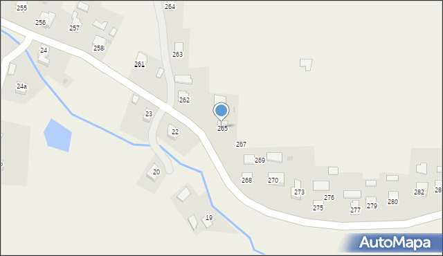 Grochowce, Grochowce, 265, mapa Grochowce