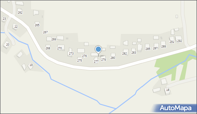Grochowce, Grochowce, 278, mapa Grochowce