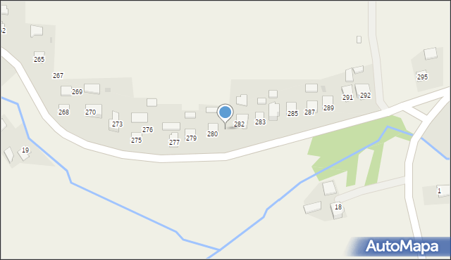 Grochowce, Grochowce, 281, mapa Grochowce