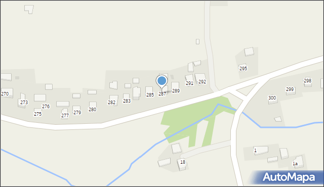 Grochowce, Grochowce, 287, mapa Grochowce