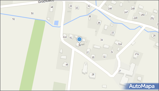 Grochowce, Grochowce, 39, mapa Grochowce
