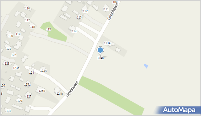 Grochowe, Grochowe, 114b, mapa Grochowe