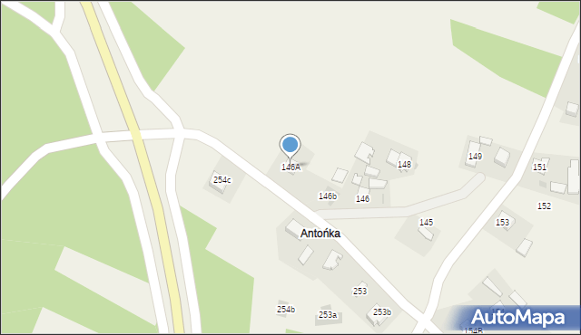 Grochowe, Grochowe, 146A, mapa Grochowe