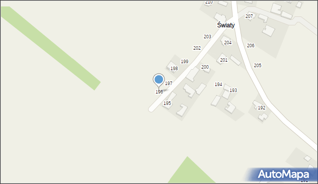 Grochowe, Grochowe, 196, mapa Grochowe