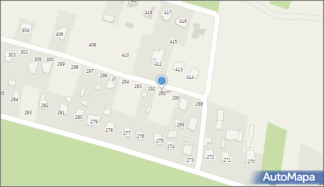 Grochowe, Grochowe, 291, mapa Grochowe