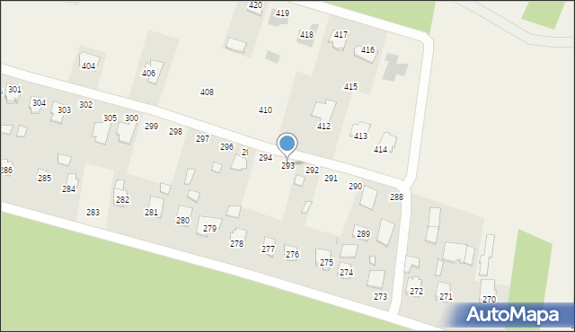 Grochowe, Grochowe, 293, mapa Grochowe