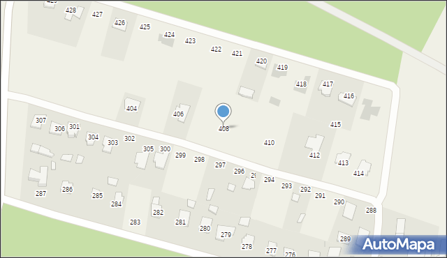 Grochowe, Grochowe, 408, mapa Grochowe