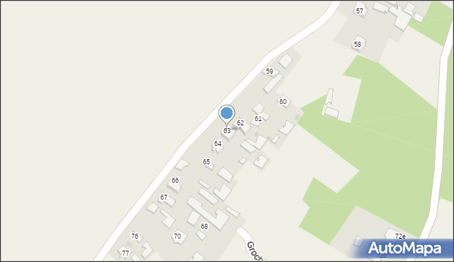 Grochowe, Grochowe, 63, mapa Grochowe