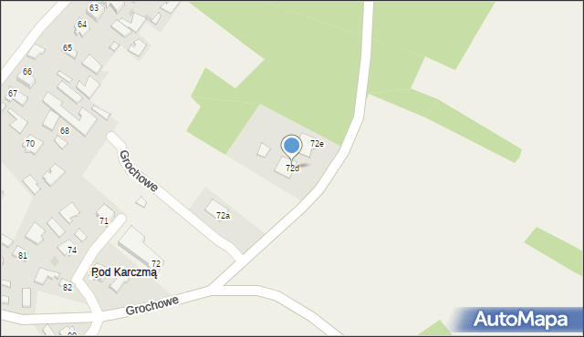 Grochowe, Grochowe, 72d, mapa Grochowe