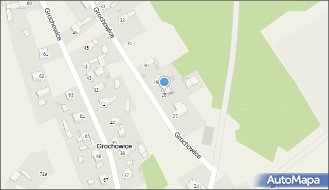 Grochowice, Grochowice, 28, mapa Grochowice