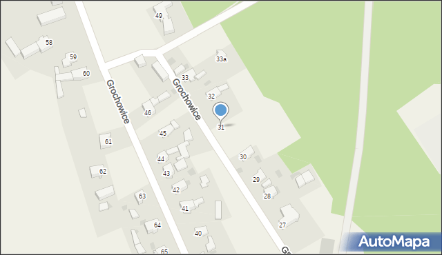 Grochowice, Grochowice, 31, mapa Grochowice