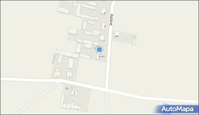 Grochy, Grochy, 3, mapa Grochy
