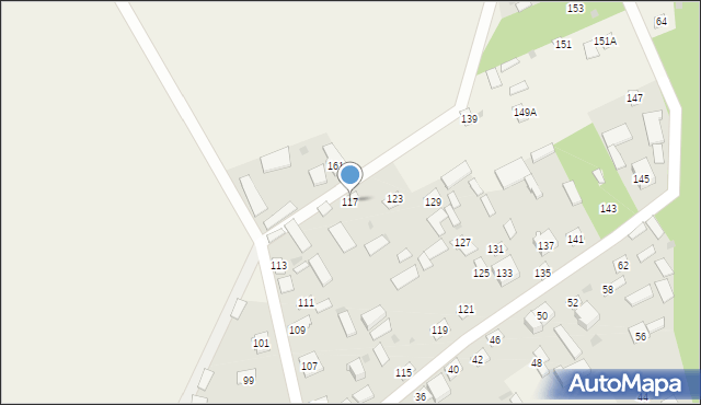 Gródek, Gródek, 117, mapa Gródek