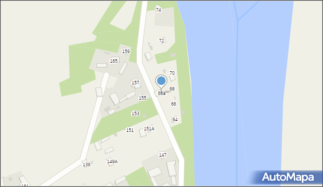 Gródek, Gródek, 66a, mapa Gródek