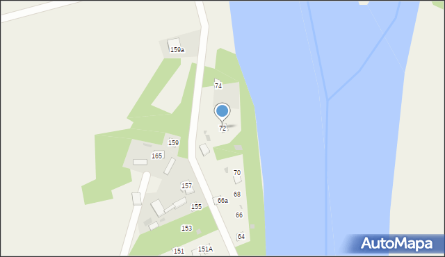 Gródek, Gródek, 72, mapa Gródek