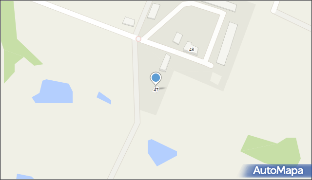 Gródek, Gródek, 47, mapa Gródek