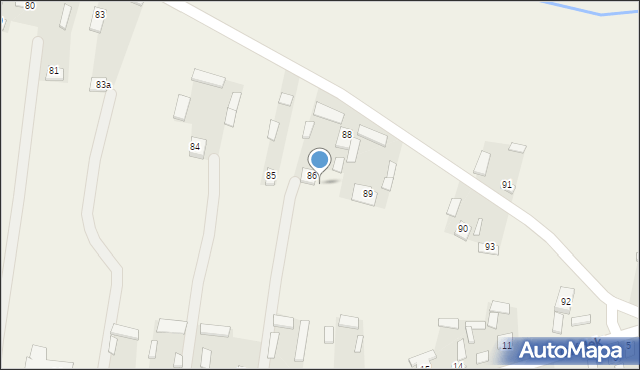 Gródek, Gródek, 87, mapa Gródek