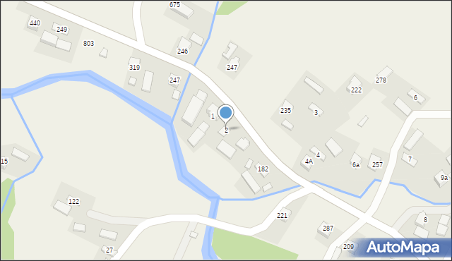 Gródek, Gródek, 2, mapa Gródek