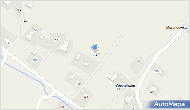 Gródek, Gródek, 214, mapa Gródek