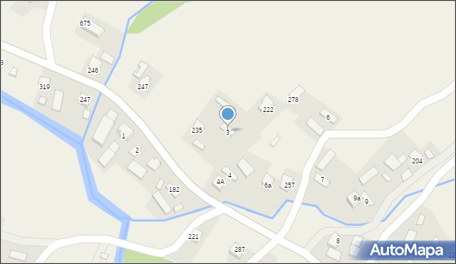 Gródek, Gródek, 3, mapa Gródek