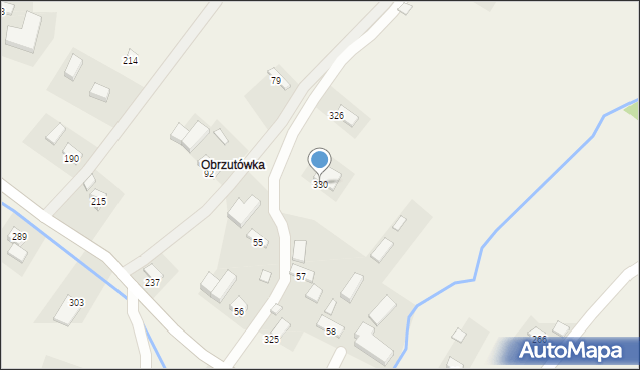 Gródek, Gródek, 330, mapa Gródek