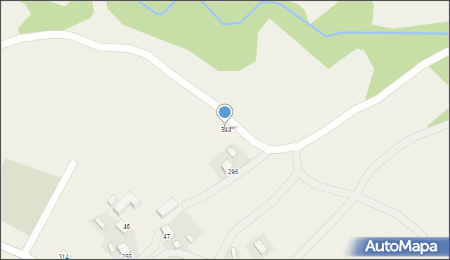 Gródek, Gródek, 344, mapa Gródek