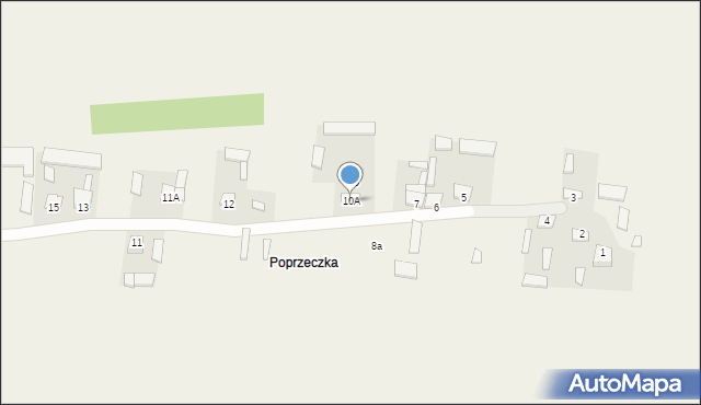 Gródek-Kolonia, Gródek-Kolonia, 10A, mapa Gródek-Kolonia