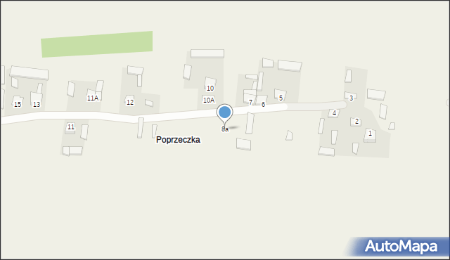 Gródek-Kolonia, Gródek-Kolonia, 8a, mapa Gródek-Kolonia