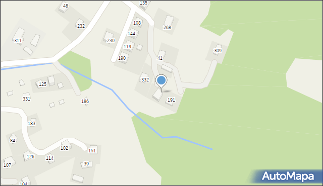 Gródek nad Dunajcem, Gródek nad Dunajcem, 201, mapa Gródek nad Dunajcem