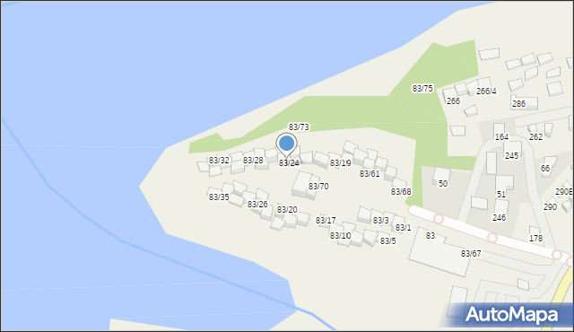 Gródek nad Dunajcem, Gródek nad Dunajcem, 83/45, mapa Gródek nad Dunajcem