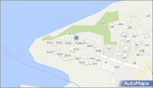 Gródek nad Dunajcem, Gródek nad Dunajcem, 83/51, mapa Gródek nad Dunajcem