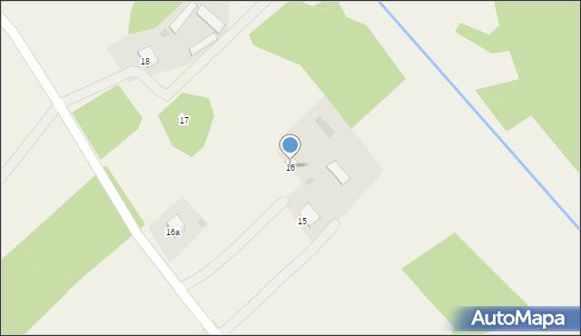 Gródek Nowy, Gródek Nowy, 16, mapa Gródek Nowy