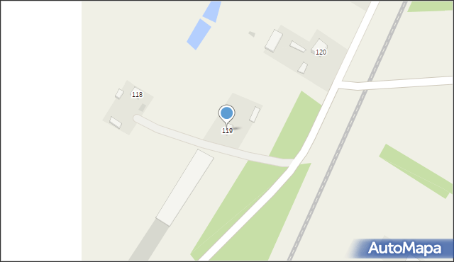 Gródek Szlachecki, Gródek Szlachecki, 119, mapa Gródek Szlachecki