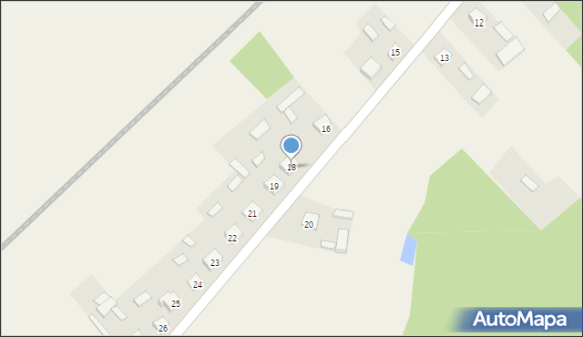 Gródek Szlachecki, Gródek Szlachecki, 18, mapa Gródek Szlachecki