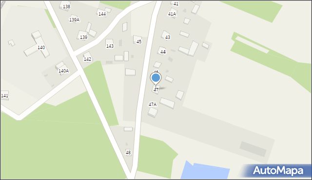 Gródek Szlachecki, Gródek Szlachecki, 47, mapa Gródek Szlachecki