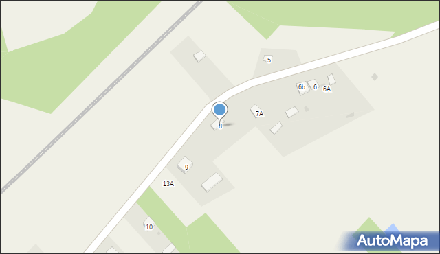 Gródek Szlachecki, Gródek Szlachecki, 8, mapa Gródek Szlachecki