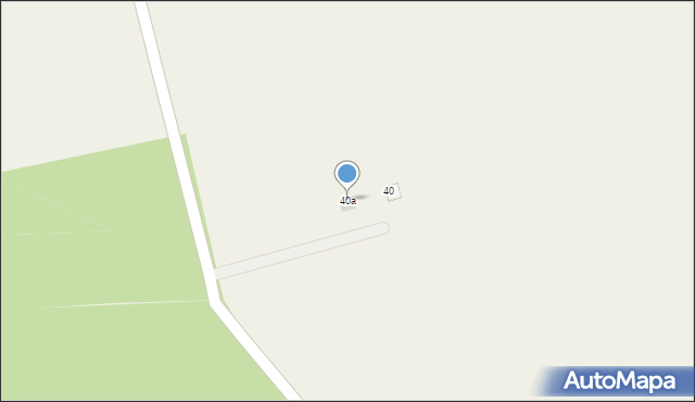 Gródki, Gródki, 40a, mapa Gródki