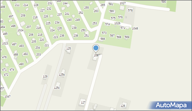 Grodkowice, Grodkowice, 108, mapa Grodkowice