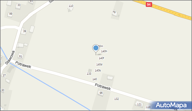 Grodkowice, Grodkowice, 140l, mapa Grodkowice