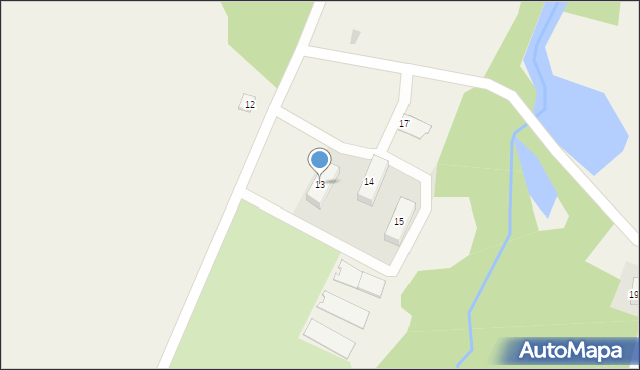 Grodkowo, Grodkowo, 13, mapa Grodkowo