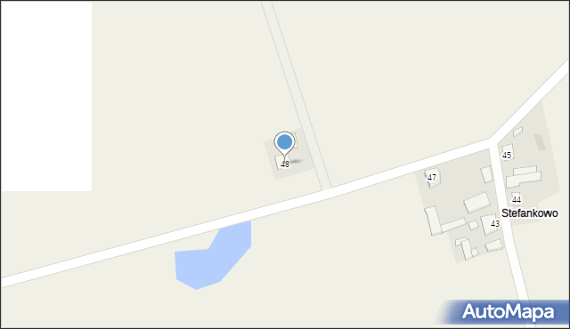 Grodkowo-Zawisze, Grodkowo-Zawisze, 48, mapa Grodkowo-Zawisze