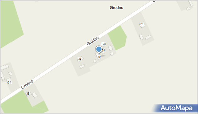 Grodno, Grodno, 30, mapa Grodno