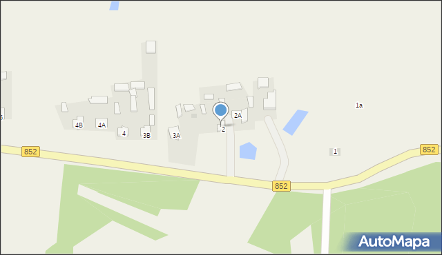Grodysławice-Kolonia, Grodysławice-Kolonia, 2B, mapa Grodysławice-Kolonia