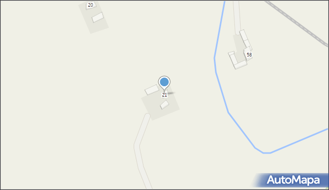 Grodziczno, Grodziczno, 21, mapa Grodziczno