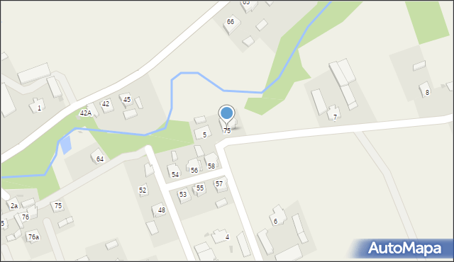 Grodziczno, Grodziczno, 75, mapa Grodziczno