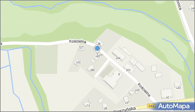 Grodziec, Grodziec, 141, mapa Grodziec