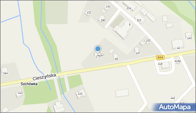 Grodziec, Grodziec, 173, mapa Grodziec