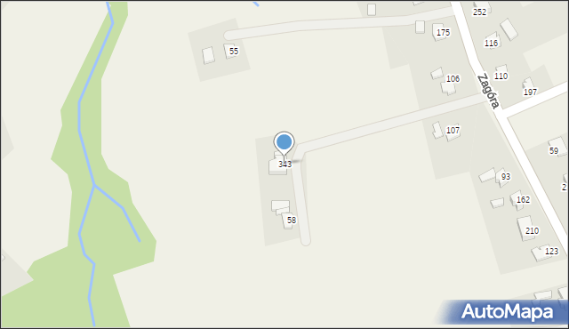 Grodziec, Grodziec, 343, mapa Grodziec