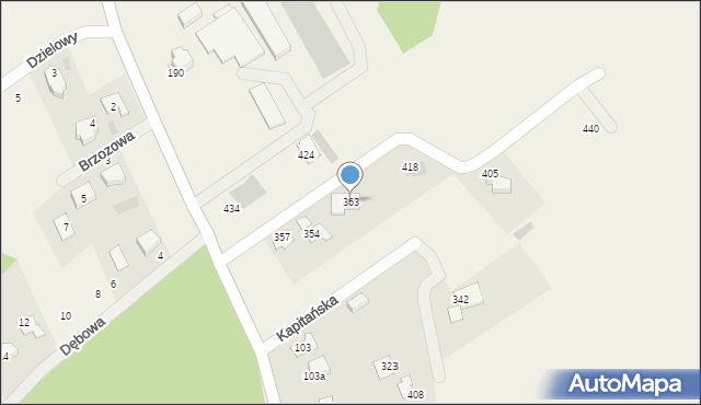 Grodziec, Grodziec, 363, mapa Grodziec