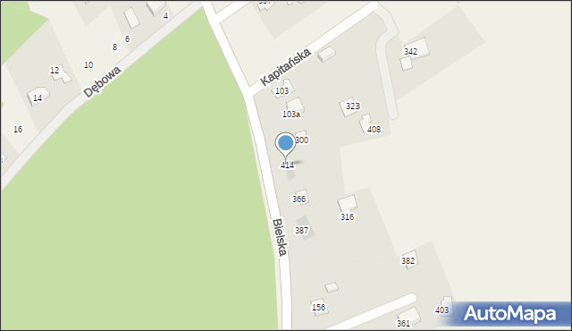 Grodziec, Grodziec, 414, mapa Grodziec